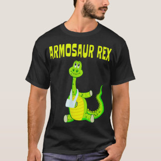 Funny Armosaur Rex Broken Arm Dinosaur Kids T Shirt