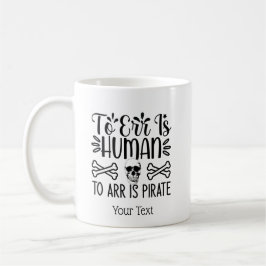 Funny Arr Pirat Kaffemugg