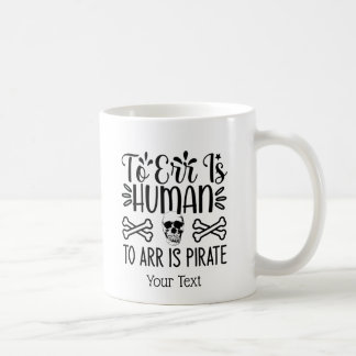 Funny Arr Pirat Kaffemugg