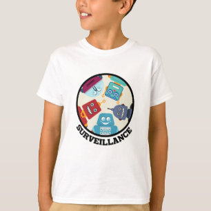 Funny artificiell underrättelsetjänst-övervaknings t shirt