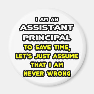 Funny assistent T-Shirits Magnet