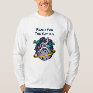 Funny Astronaut Sitta på lörn T Shirt