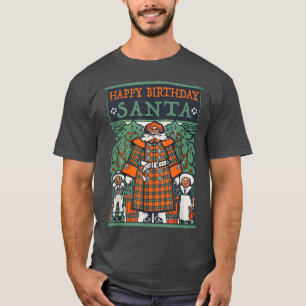 Funny Atheist-jultomten Grattis på födelsedagen T Shirt
