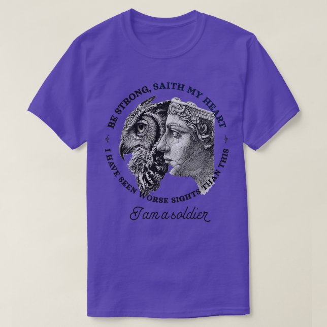Funny Athena Goddess Iliad Homer Grekiska Mytholo T Shirt (Design framsida)