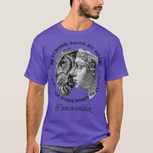 Funny Athena Goddess Iliad Homer Grekiska Mytholo T Shirt