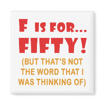 Funny Attitude 50:e födelsedagsgåva