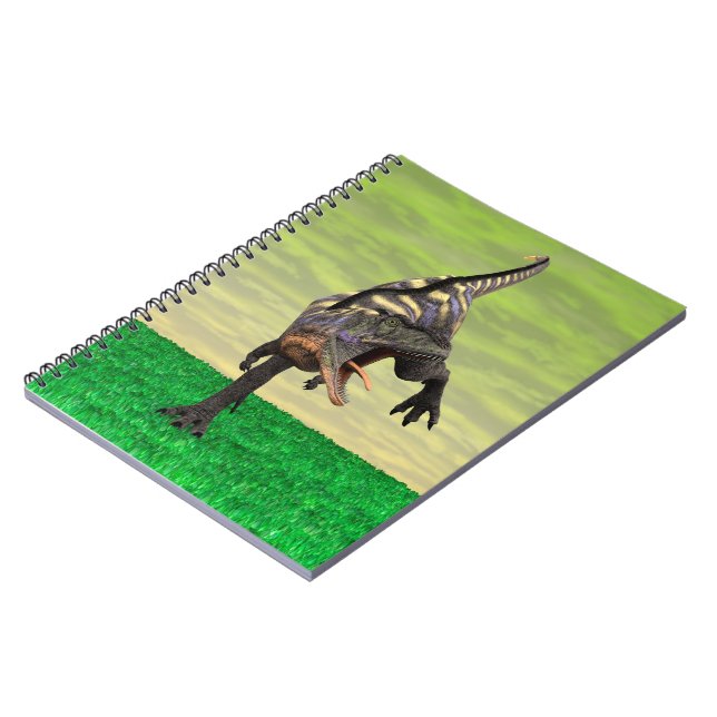Funny Aucasaurus Dinosaur - Perfekt för Dino Älska Anteckningsbok Med Spiral (Vänstra Sidan)