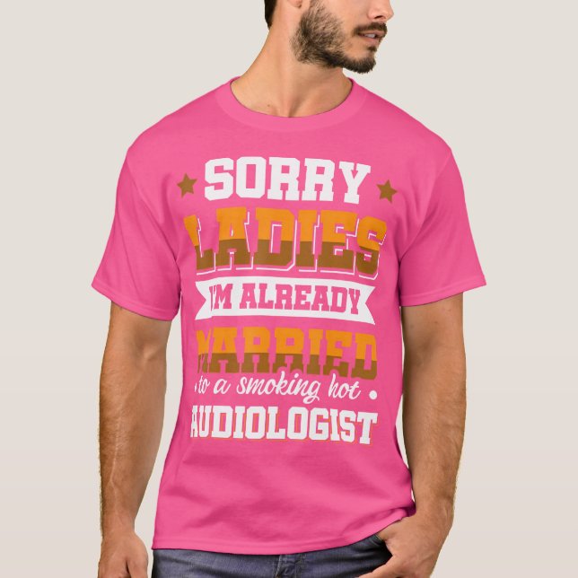 Funny Audiolog Hearing Doktor Audiology Shirt T (Framsida)
