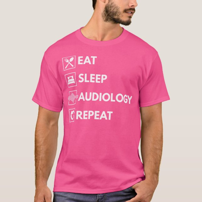 Funny Audiolog Hearing Doktor Audiology Shirt T (Framsida)