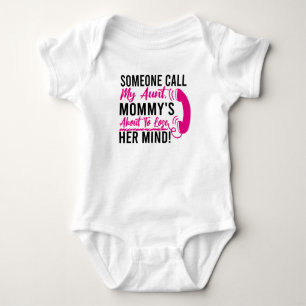 Funny Auntie Baby, Moster, Baby, Say, Gift New T Shirt