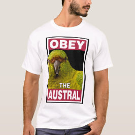 Funny Austral Parakeet Art T Shirt