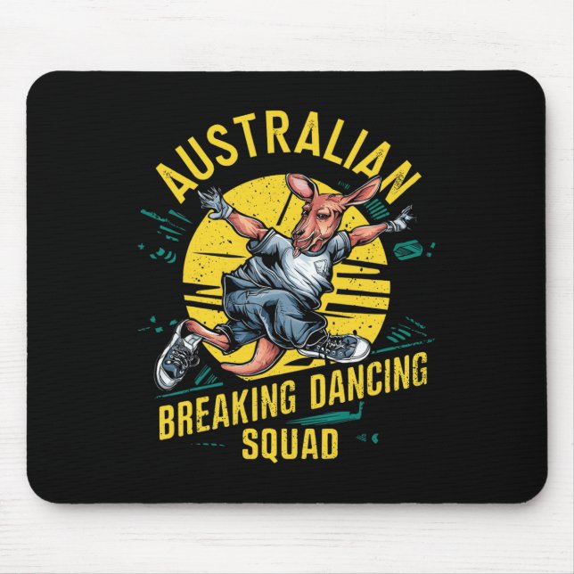 Funny Australian Break Dancing Squad Kangaroo Musmatta (Framsidan)