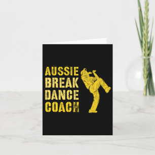 Funny Australian Breakdance Coach Breaking Dance C Kort