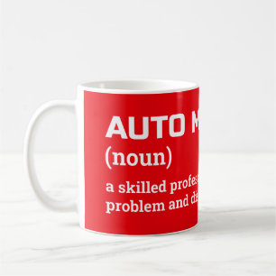 Funny automatisk mekanisk definition kaffemugg