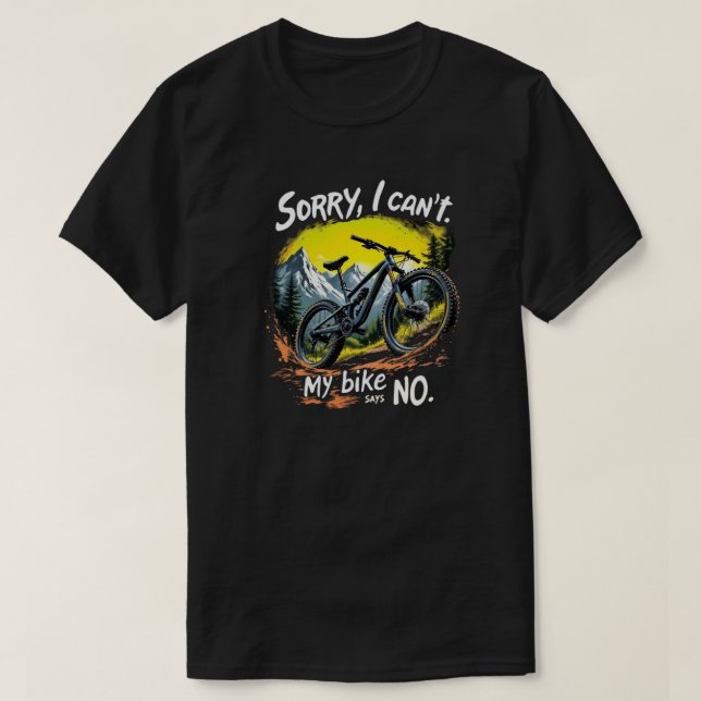 Funny Äventyr Cycling Älskare citattecken T Shirt (Design framsida)