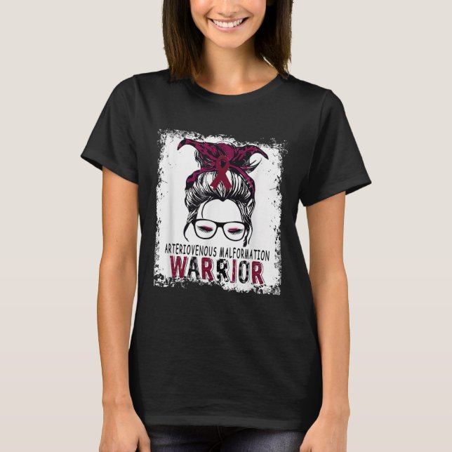 Funny Avm Arteriovenous Malformation Awareness, T Shirt (Framsida)