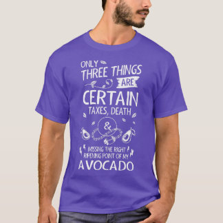 Funny Avocado Älskare T Shirt