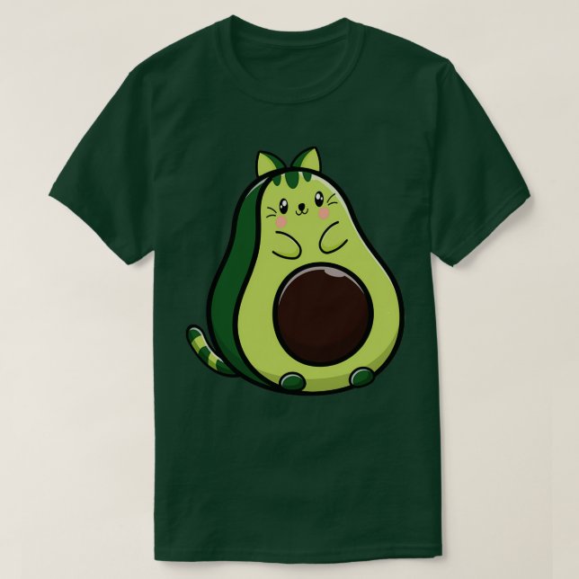 Funny avocado ba t shirt (Design framsida)