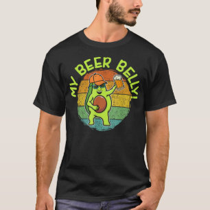 Funny Avocado Beer Belly, Guacamole För manar Wome T Shirt