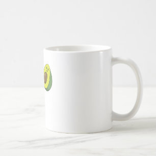 Funny Avocado Du slutför mig Cute Avocado Kaffemugg