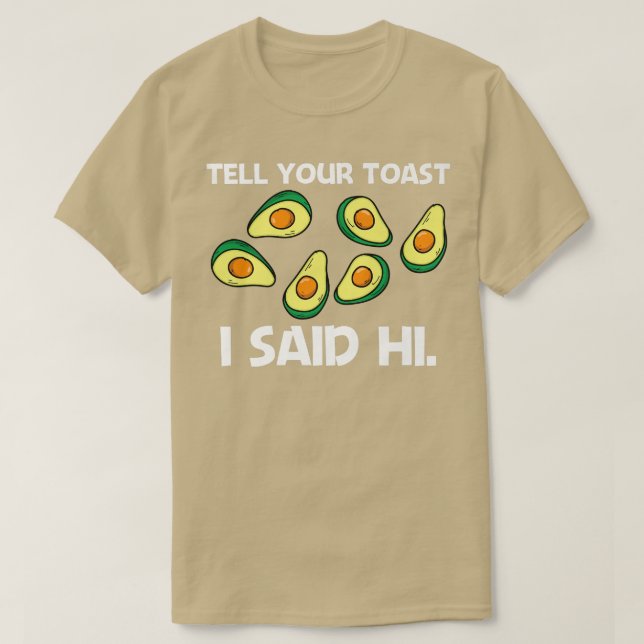 Funny Avocado För manar Women Pear Guac Avocados M T Shirt (Design framsida)