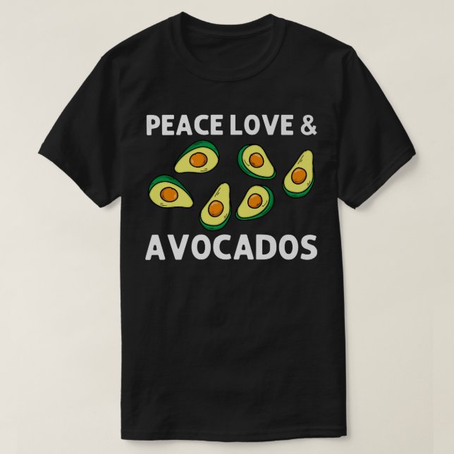 Funny Avocado För manar Women Pear Guac Avocados M T Shirt (Design framsida)