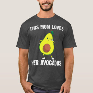 Funny Avocado Gift för Mamma Mor Healthy Dessert T Shirt