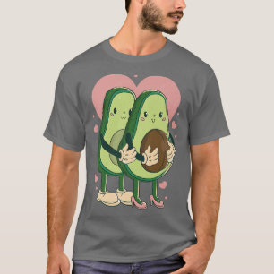 Funny avocado Gravid Reveal Heliga Guacamole Im P T Shirt