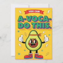 funny avocado positive kawaii fruit lover