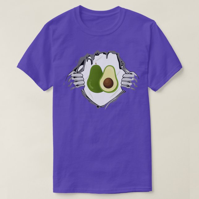 Funny Avocado Ripping Shirt T (Design framsida)