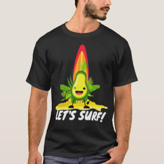 Funny avocado surfing 56 t shirt