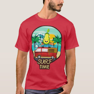 Funny avocado surfing 67 t shirt