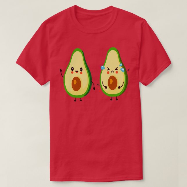 Funny Avocado Surfing Essential TShirt T Shirt (Design framsida)