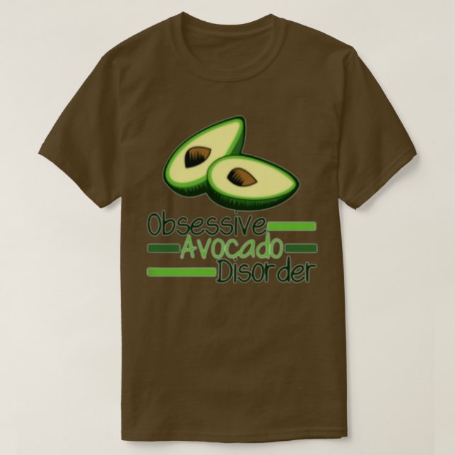 Funny Avocado t Shirt (Design framsida)