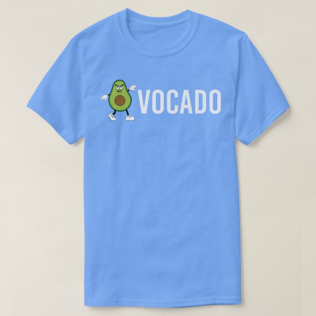 Funny Avocado Tee Funny Vegan Food Älskare Tee Kid (Design framsida)