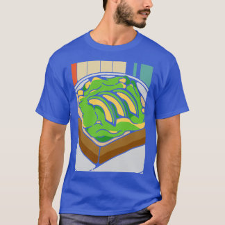 Funny Avocado Toast älskare-gåva T Shirt
