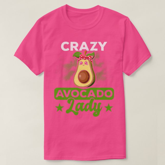 Funny Avocado Vegan Dam Vegetarian Gift 4 T Shirt (Design framsida)