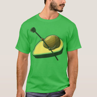 Funny Avocados surfande på båt T Shirt