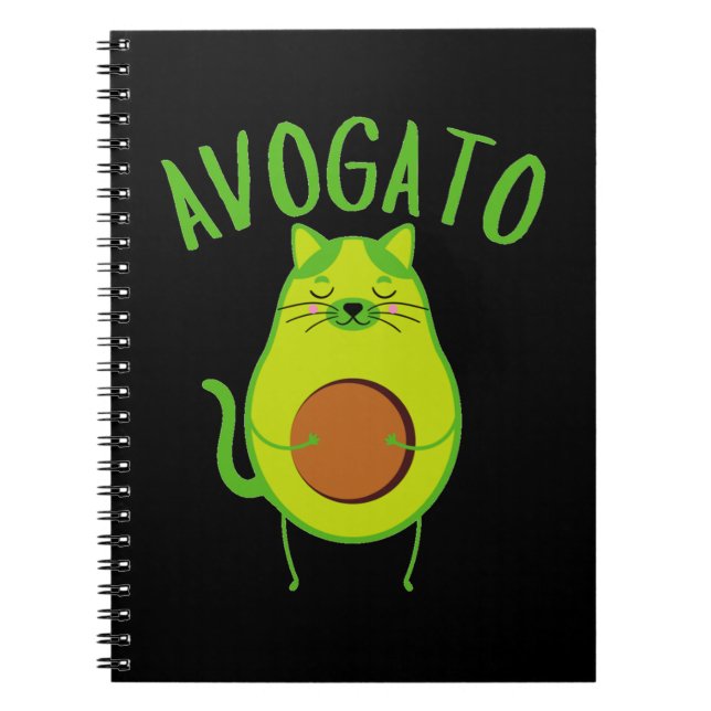 Funny Avogato Anteckningsbok (Framsidan)