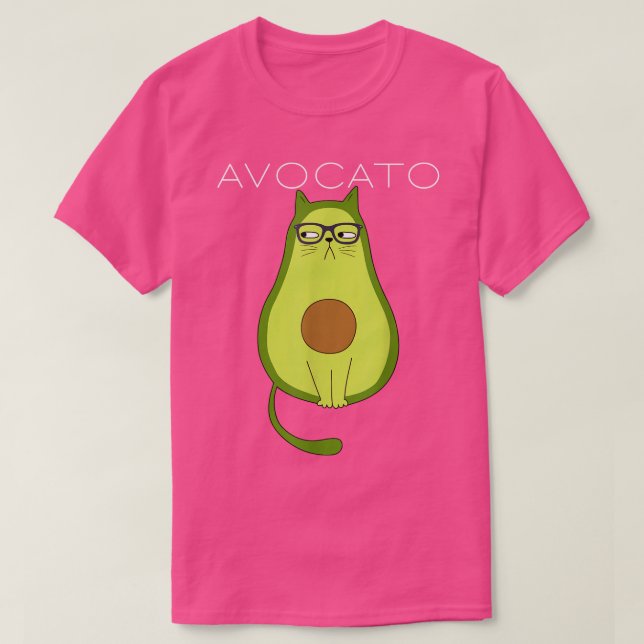 Funny Avogato Cat Avocado Cat Lover gifts AVOGATO T Shirt (Design framsida)
