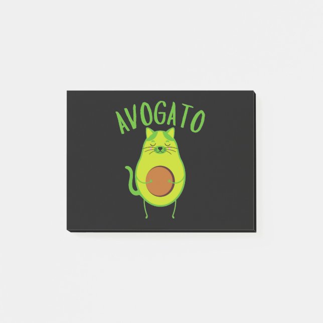 Funny Avogato Post-it Block (Framsida)