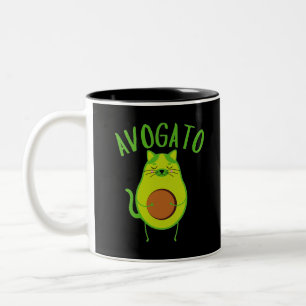 Funny Avogato Två-Tonad Mugg