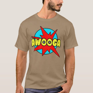 Funny Awooga Cartoon Bulging Eyes Comic boy T Shirt