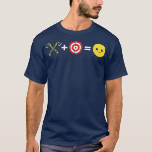 Funny Ax Throwing Axes Hatchet Thrower gör mig H T Shirt
