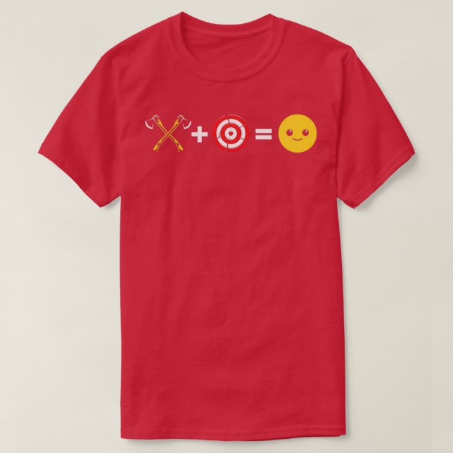 Funny Ax Throwing Axes Hatchet Thrower gör mig H T Shirt (Design framsida)
