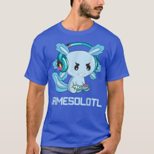 Funny Axolotl Älskare Gamesalotl-spel Axolotl Kids T Shirt