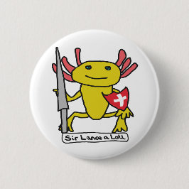 Funny Axolotl Knight Knapp