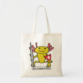 Funny Axolotl Knight Tygkasse