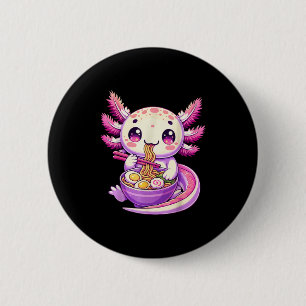 Funny Axolotl Noodle Anime Kawaii Axolotl Eating R Knapp