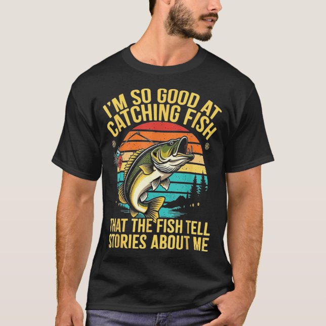 Funny B Fishing Quote Angler Snnerbait Lure Humor  T Shirt (Framsida)